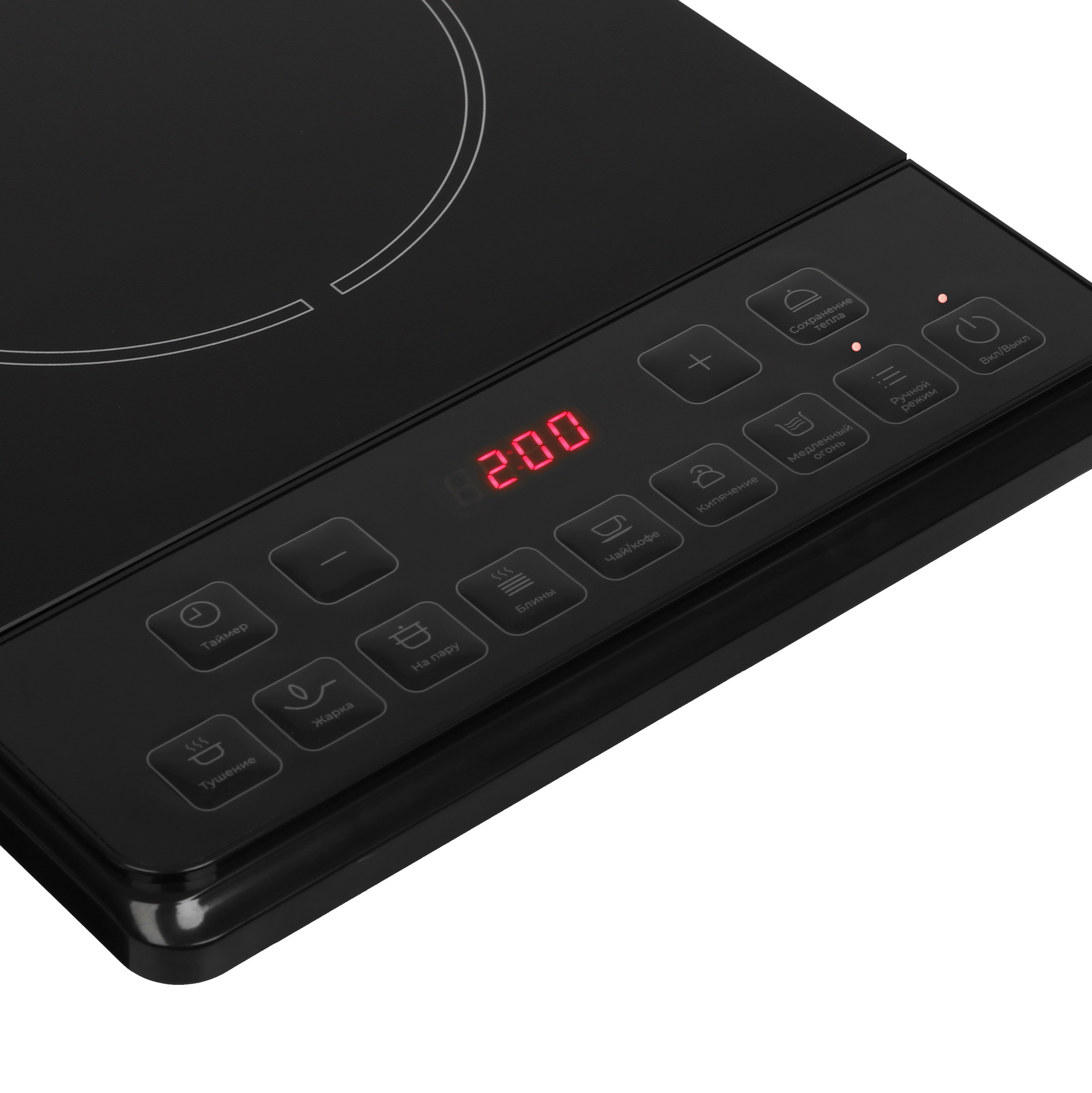 9030151 Плита компактная электрическая DEXP INC-1900 черный STDN-0111973 - Вид №3