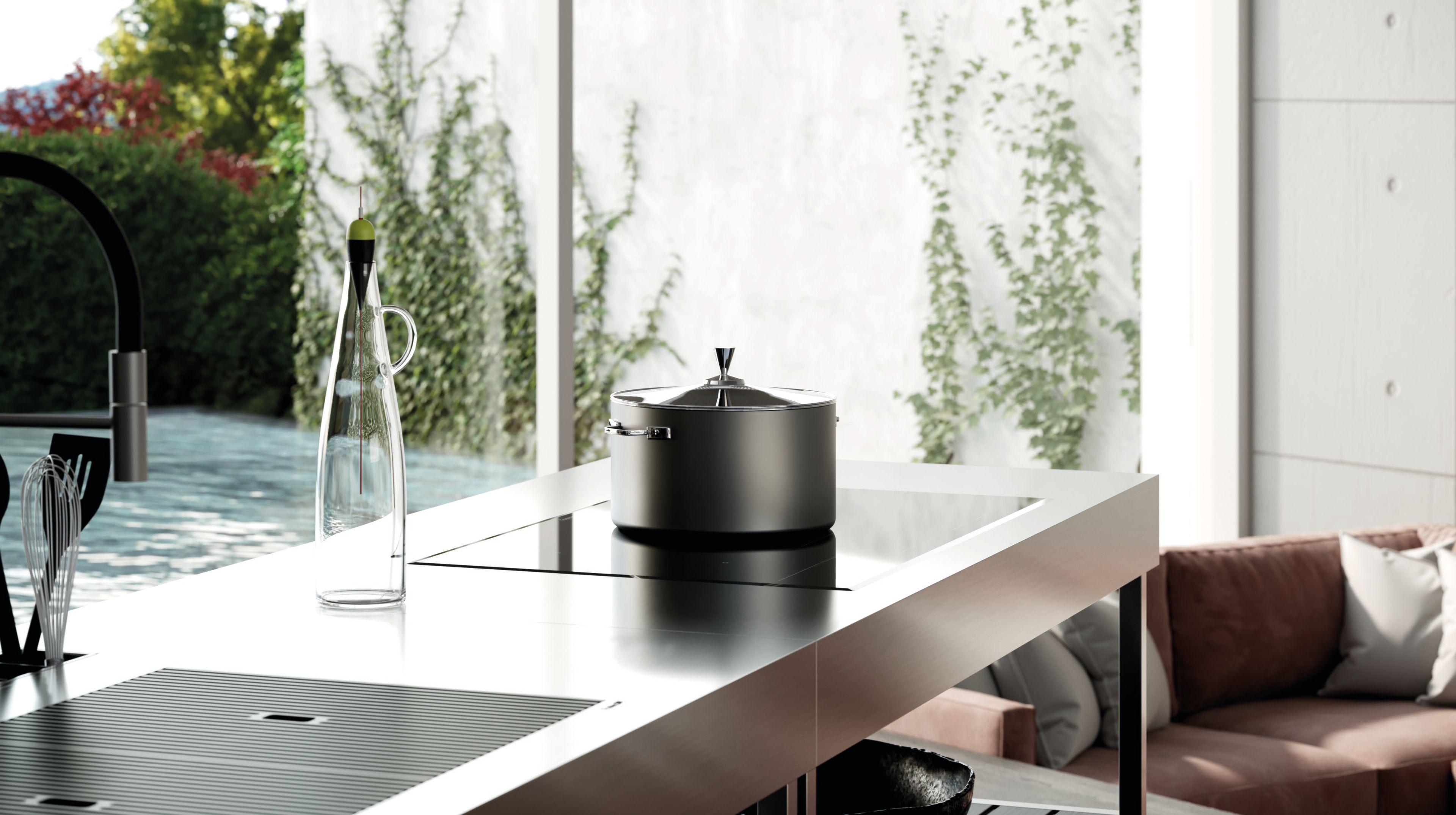 Открытый отдельно стоящий кухонный модуль Foster здесь ARCH-00020795 - Вид №1