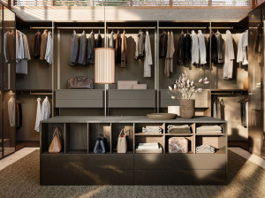 Секционный комод для центра комнаты или стены