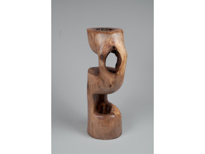 Высокий журнальный столик из грецкого ореха