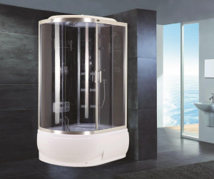 Душевая кабина NG- 910-01R (1200х800х2200) высокий поддон(46см) стекло ТОНИРОВАННОЕ