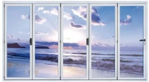 PROFILATI Складное алюминиевое окно