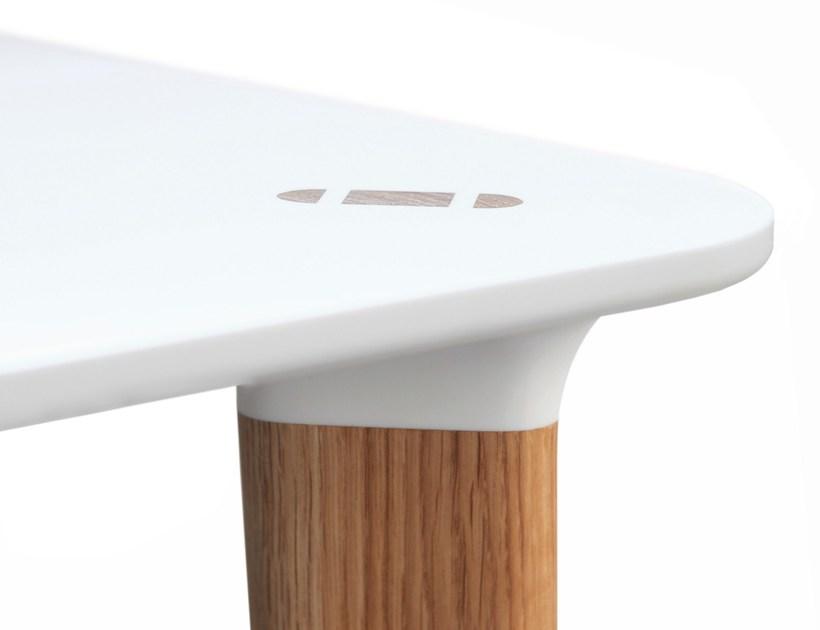 Karl Andersson Квадратный журнальный столик из hi-macs® Buff Bu270  - Вид №2