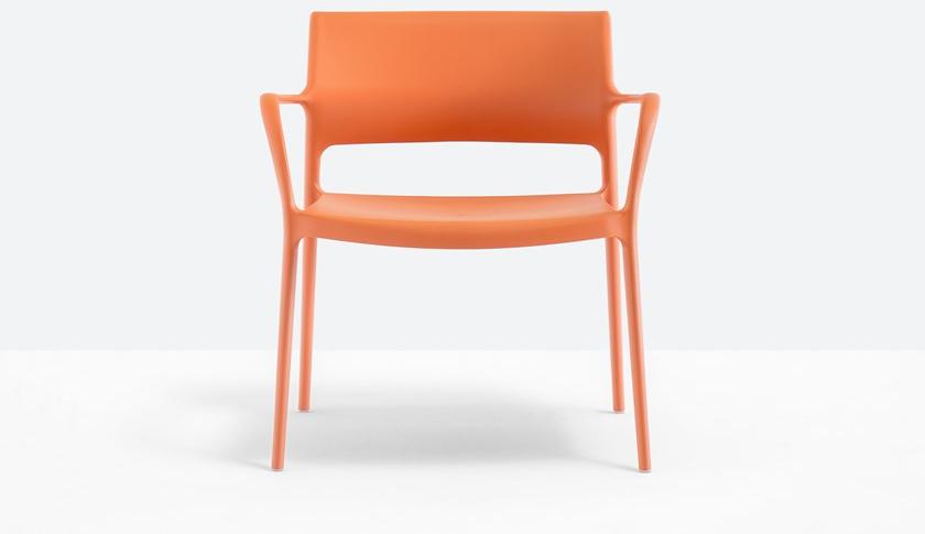 Pedrali Штабелируемое кресло из полипропилена с подлокотниками Ara sun-id-1371517 - Вид №3