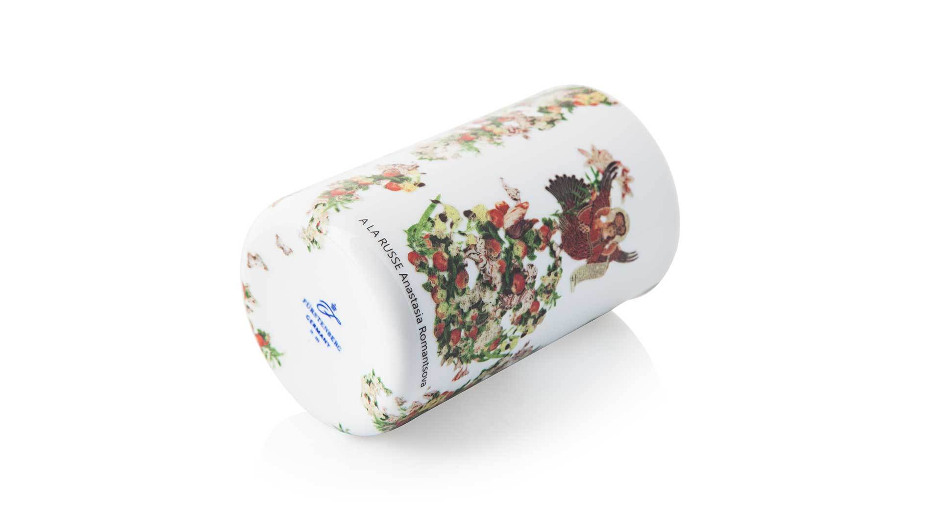 10557135 Furstenberg Чашка-бокал для горячих напитков Furstenberg "Райская птица" (лим.вып. 150шт, А.Романцова) Фарфор  - Вид №2