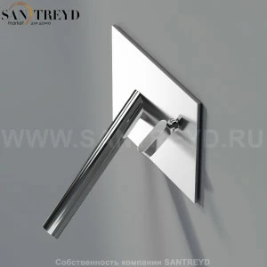 Встроенный смеситель ARUB0930DS SQUARE для раковины хромированный