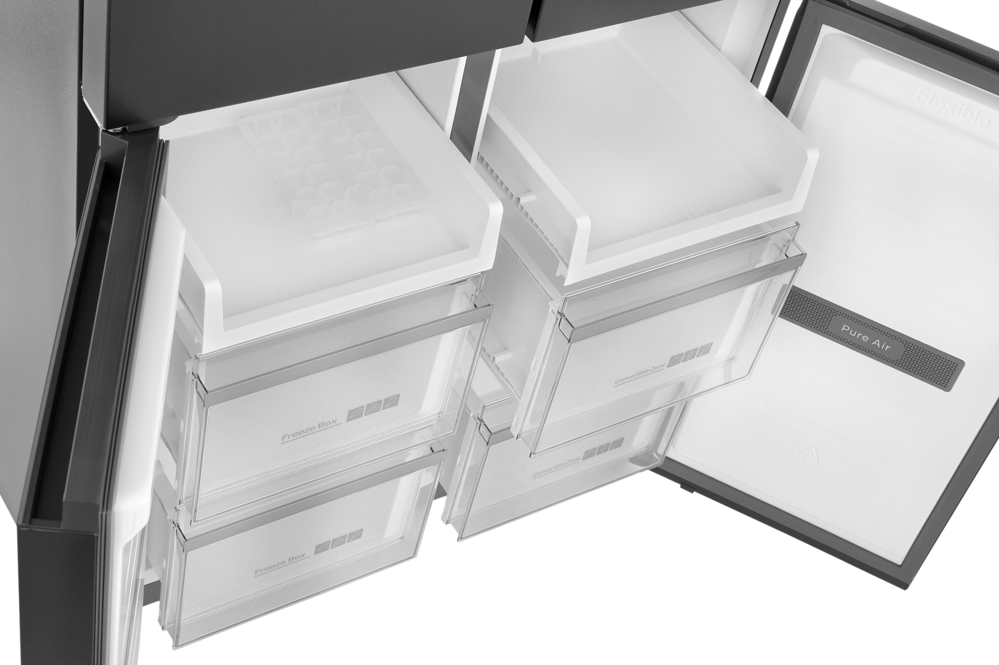 9238024 Холодильник Side by Side   ZUGEL ZRCDI456XB Slot-In черный STDN-0034025 - Вид №31