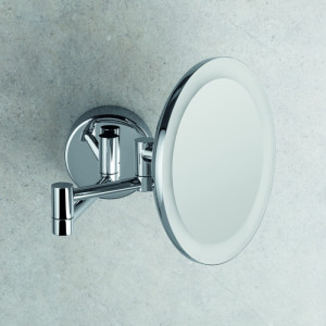 B9751 Contract Настенное косметическое зеркало с LED подсветкой (3-х кратное) COLOMBO COMPLEMENTI