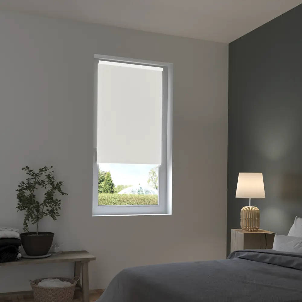 INSPIRE Santos - Рулонная штора блэкаут белая с экосертификатом 82688235 STLM-1436390 - Вид №12