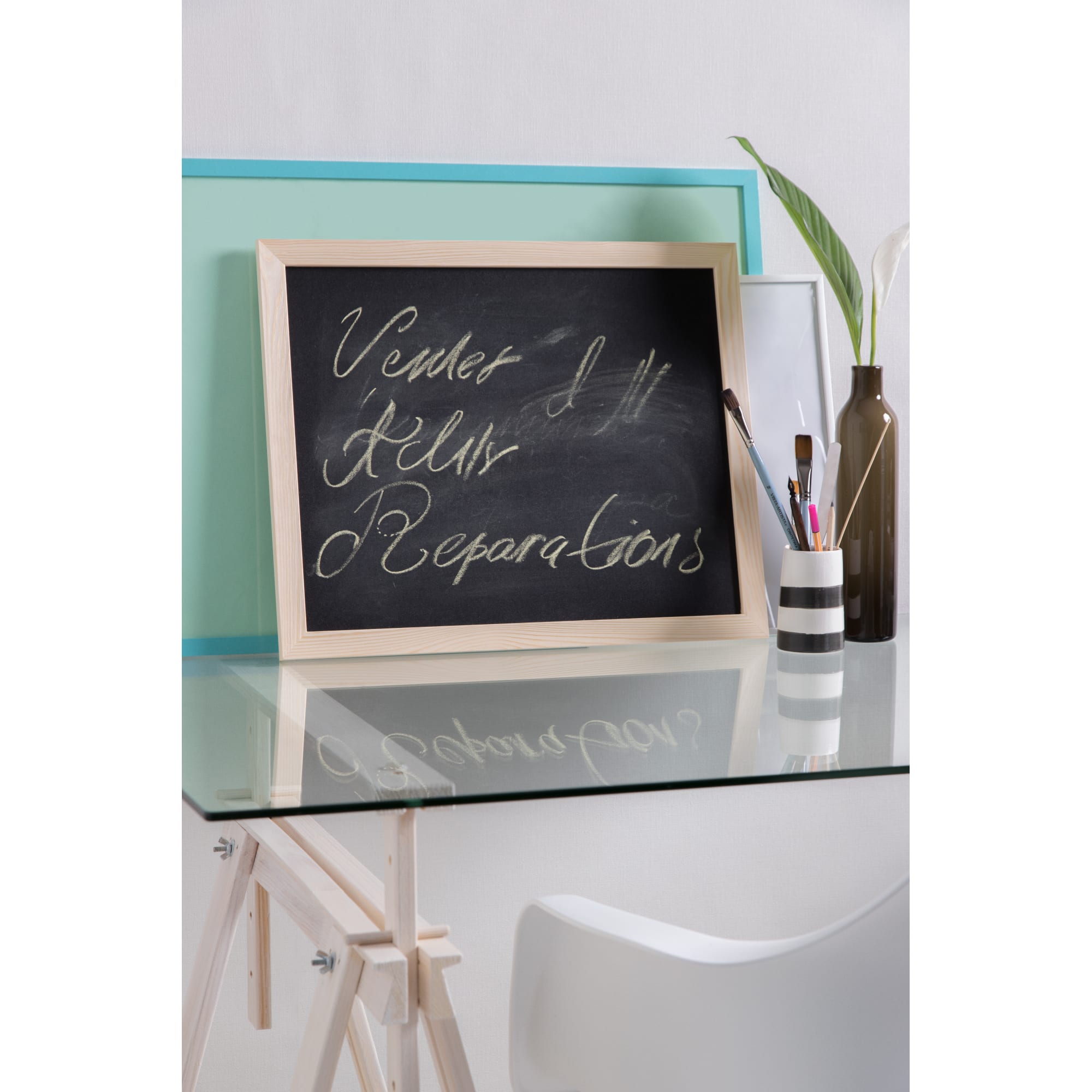 81929872 Доска для записей меловая 40х50 см Santreyd  - Вид №4