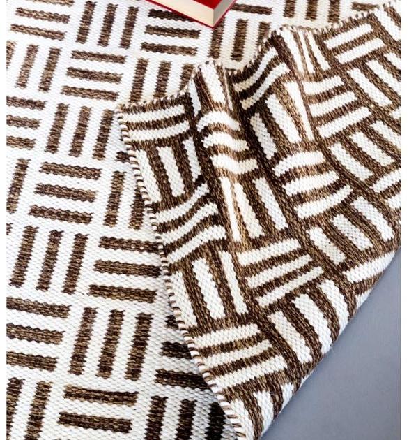 Gancedo Прямоугольный шерстяной коврик Dhurries sun-id-1396197 - Вид №7