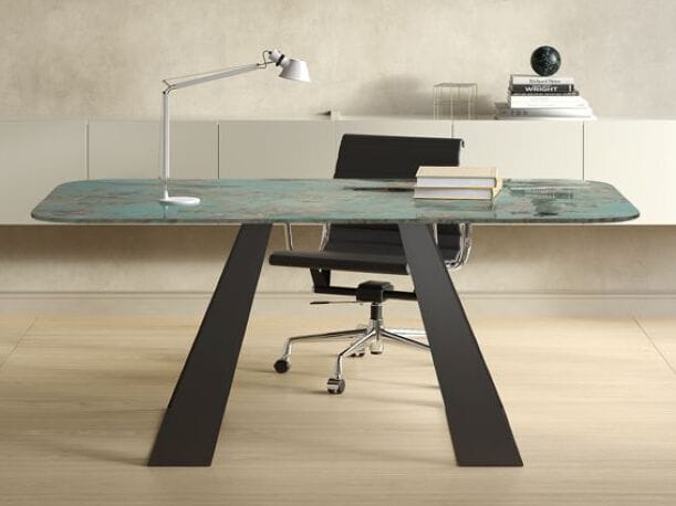 Стол с керамогранитной столешницей CERAMICA FONDOVALLE SHAPE ARCH-00059248