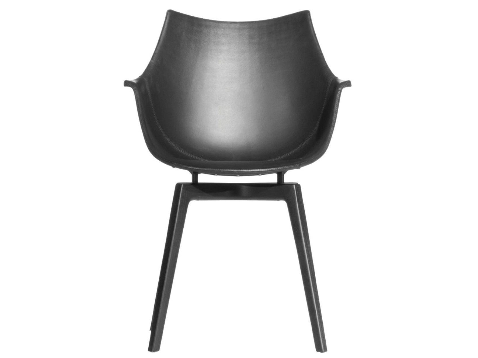 Кожаный стул с подлокотниками Driade солнечные часы ARCH-00128293 - Вид №2