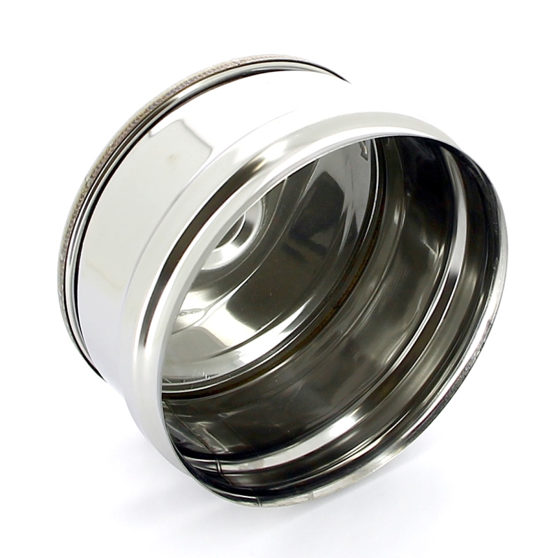 Заглушка Ferrum Ф130х200 нижняя внешняя для трубы (430/0,5мм) FM201301F - Вид №1