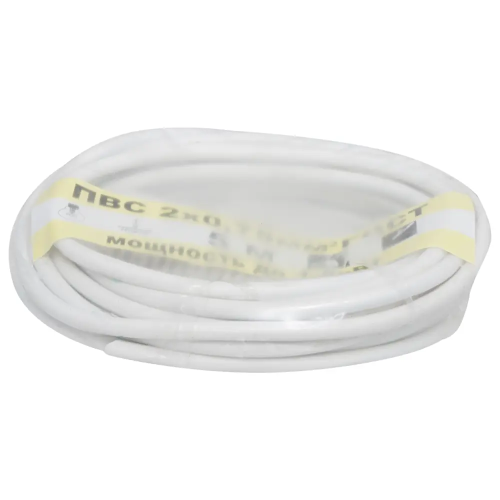 Провод ОРЕОЛ ПВС 2х0.75 5м - гибкий кабель для бытовой техники 14149877 STLM-0004414 - Вид №2