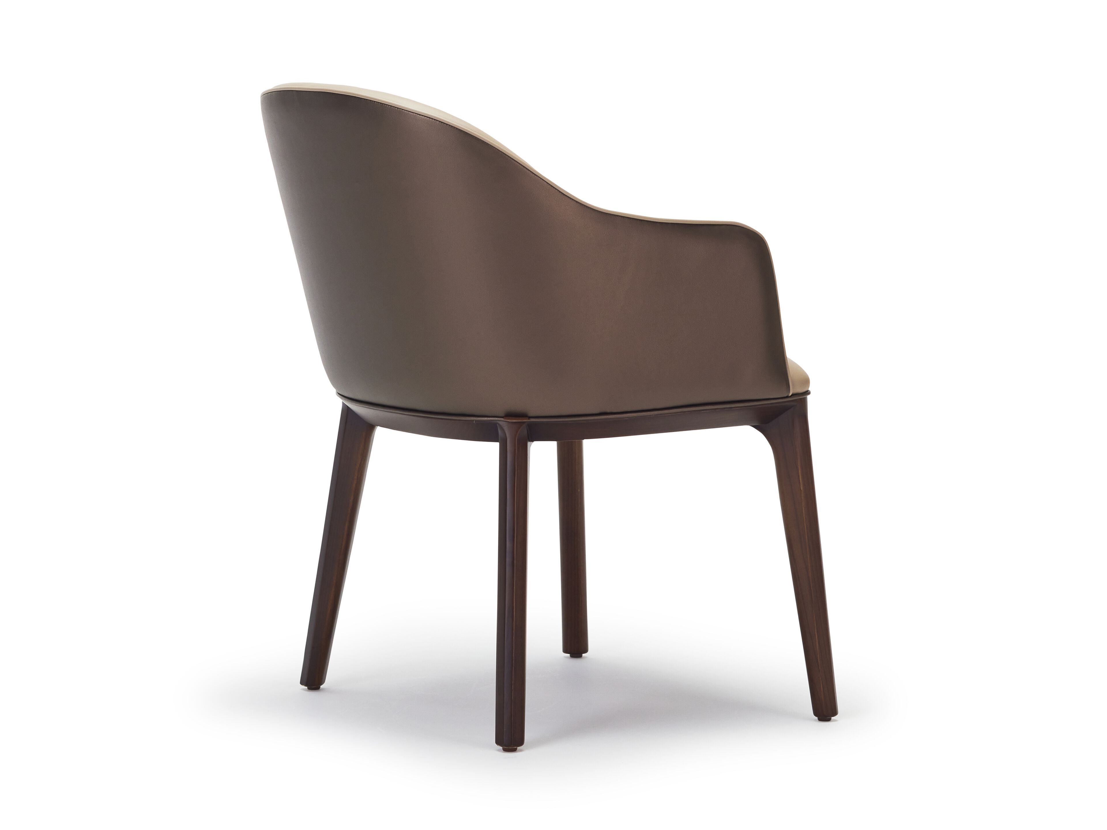 Кожаный стул с подлокотниками Papell Design гостиница ARCH-00132284 - Вид №2