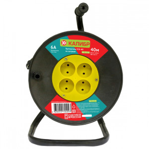 Удлинитель силовой Калибр УСК-40 черный 8120115