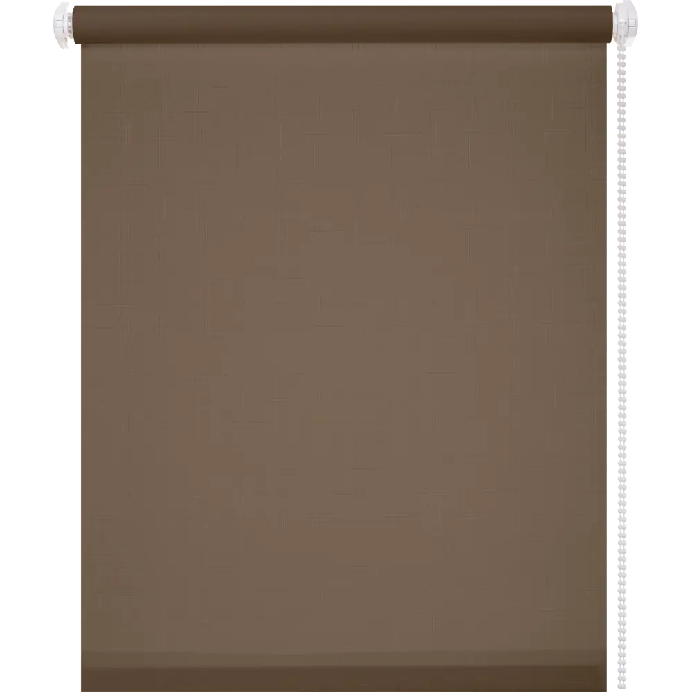 Штора рулонная Inspire Шантунг 60x160 см коричневая 82668400 STLM-2166293 - Вид №1
