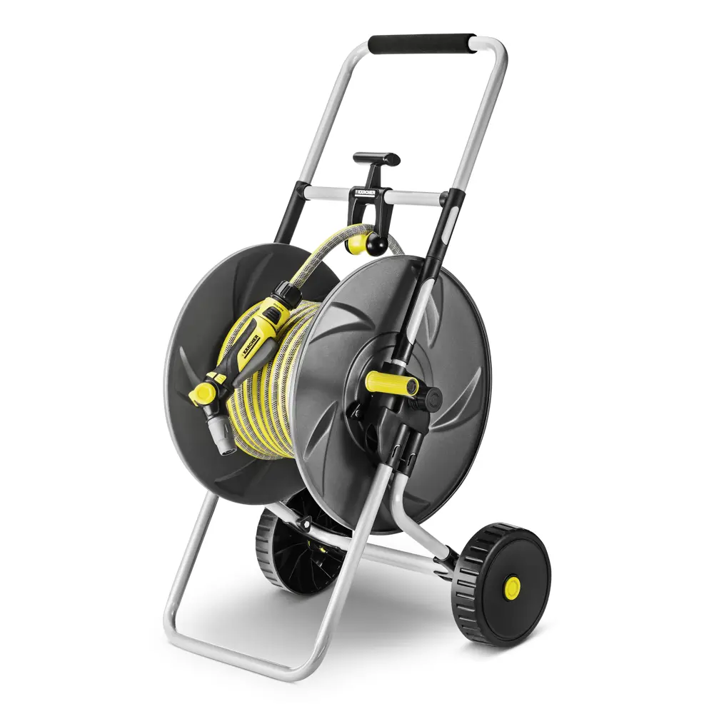 Катушка для садового шланга Karcher до 80м пластик черный 82541649 STLM-2057734  - Вид №1