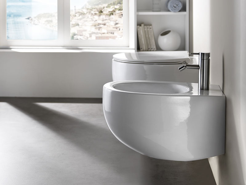 S556T1R1V0.100 Биде подвесное Dot A. e T. Italia Белый глянцевый AeT ITALIA DOT 2.0 - Вид №1