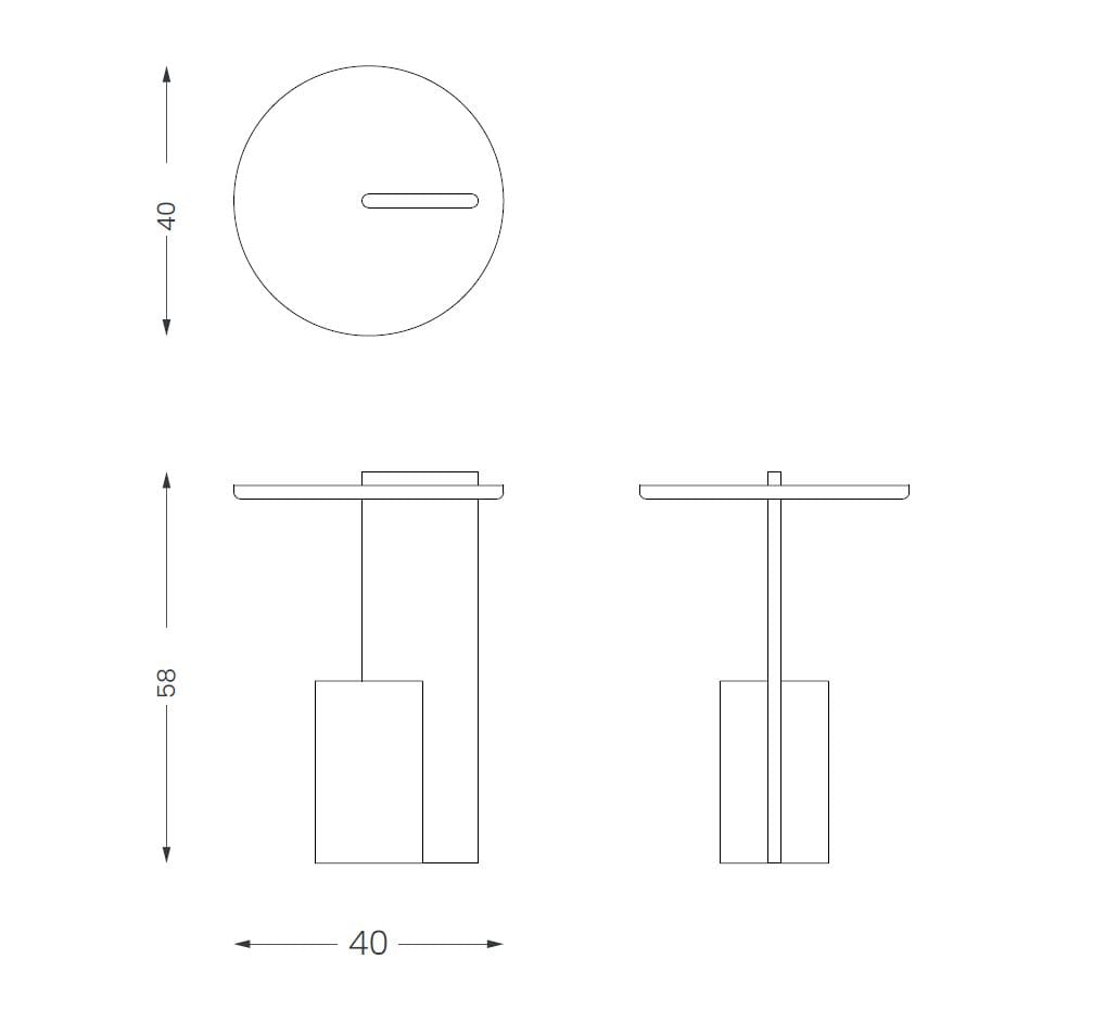 Журнальный столик из травертина Pistore Marmi On ARCH-00075524 - Вид №5