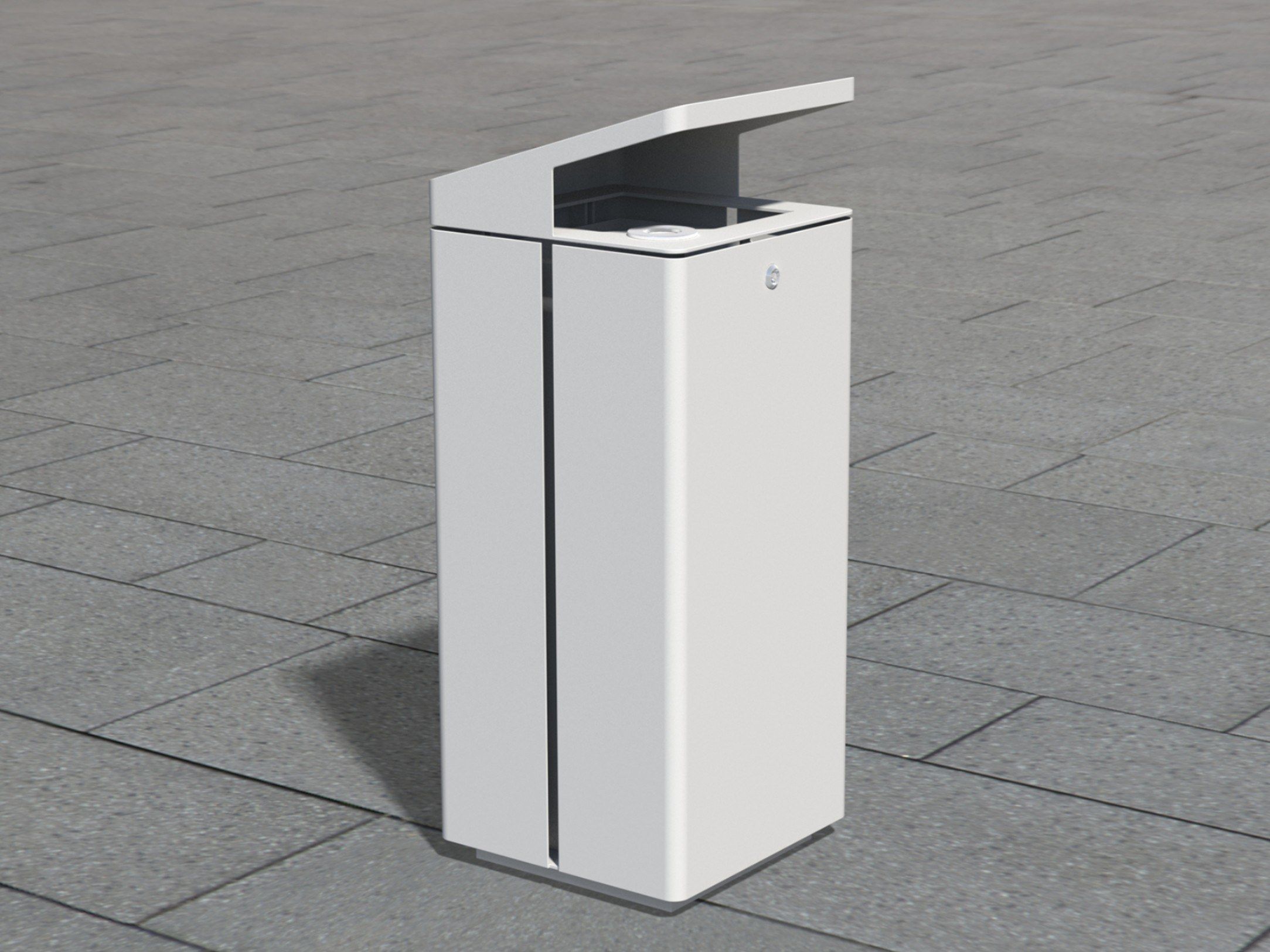 Держатель для мусора из нержавеющей стали с крышкой BENKERT BANKE мусорное ведро ARCH-00089682