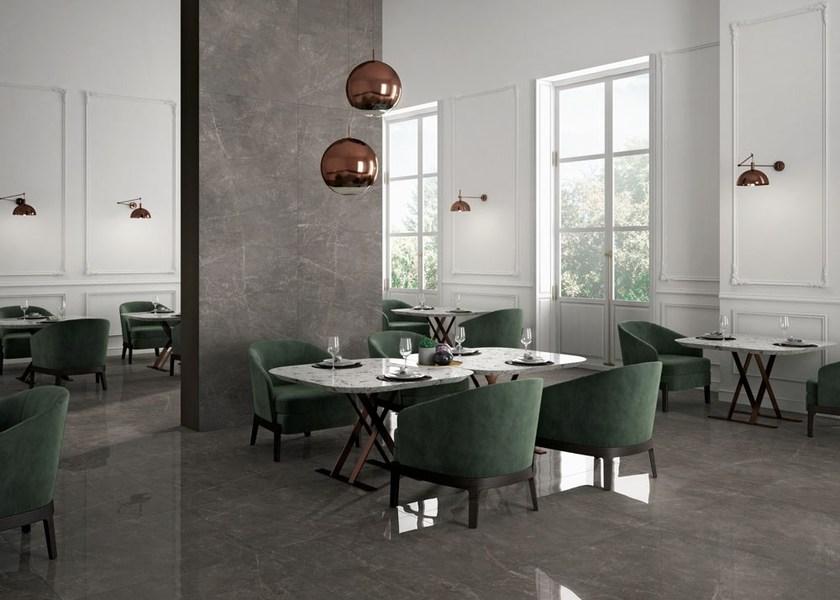 Panaria Ceramica Ультратонкая антибактериальная настенная / напольная плитка с эффектом мрамора Zero.3 trilogy sun-id-1499997 - Вид №4