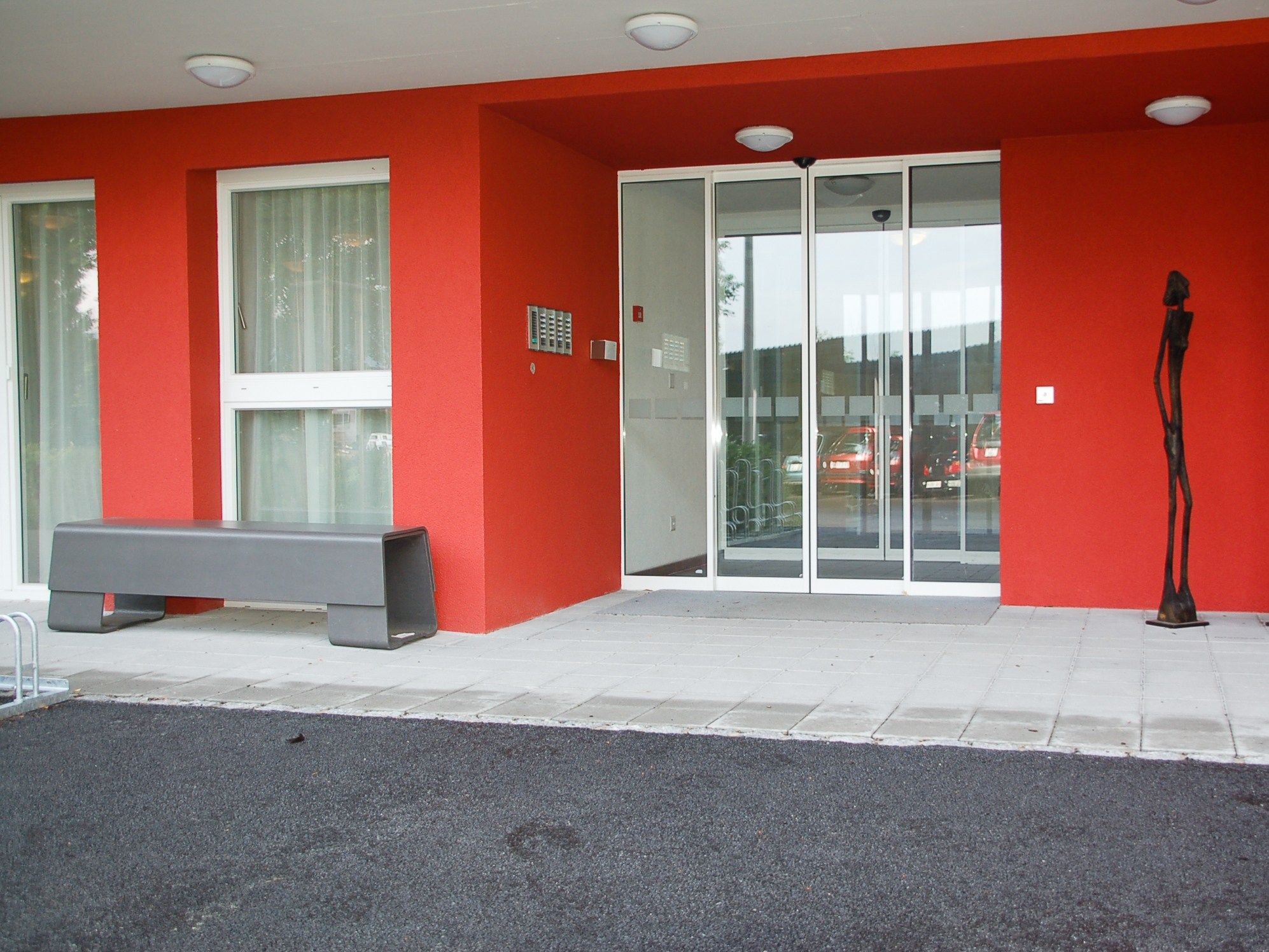 Бетонная садовая скамейка SWISSPEARL дизайн ARCH-00038049 - Вид №4