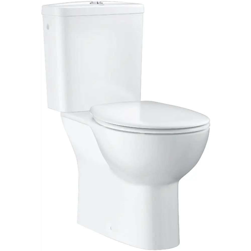 Унитаз-компакт Grohe Bau Ceramic 39604000 горизонтальный выпуск двойной слив 82109184 STLM-2034342 - Вид №8
