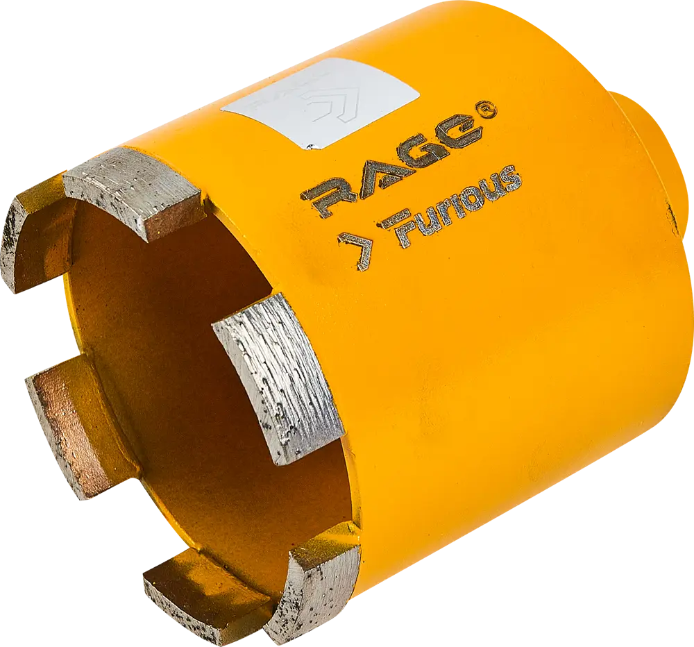 Алмазная коронка RAGE 68 мм с пылеудалением для бетона 89356899
