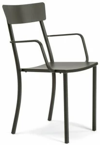 Vermobil Штабелируемый металлический садовый стул с подлокотниками Mogan Mg312 - mg310