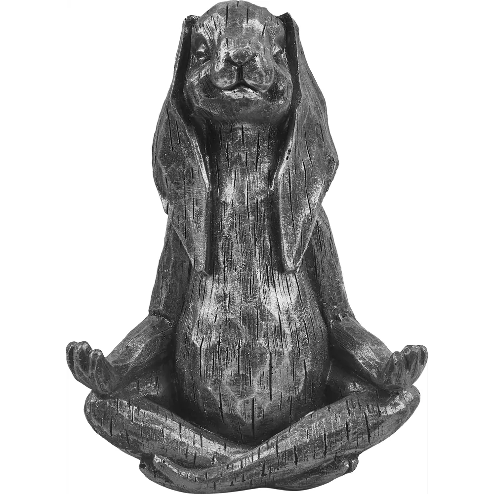 Santreyd: Садовая фигура «Заяц-йог» из искусственного камня 85565553 STLM-0063887 - Вид №1