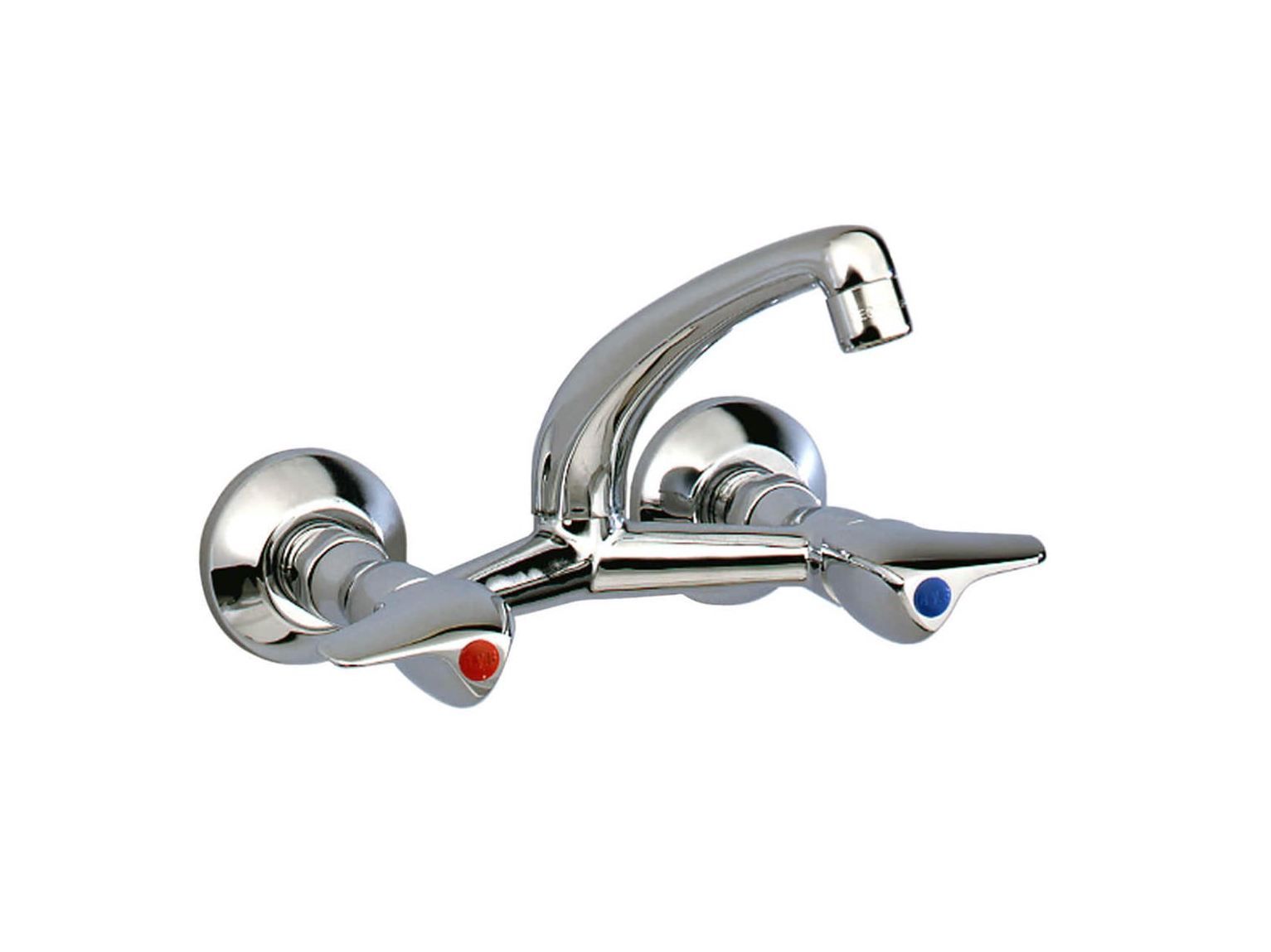 Настенный смеситель для раковины с 2 отверстиями rvb медицинский ARCH-00054670 - Вид №1