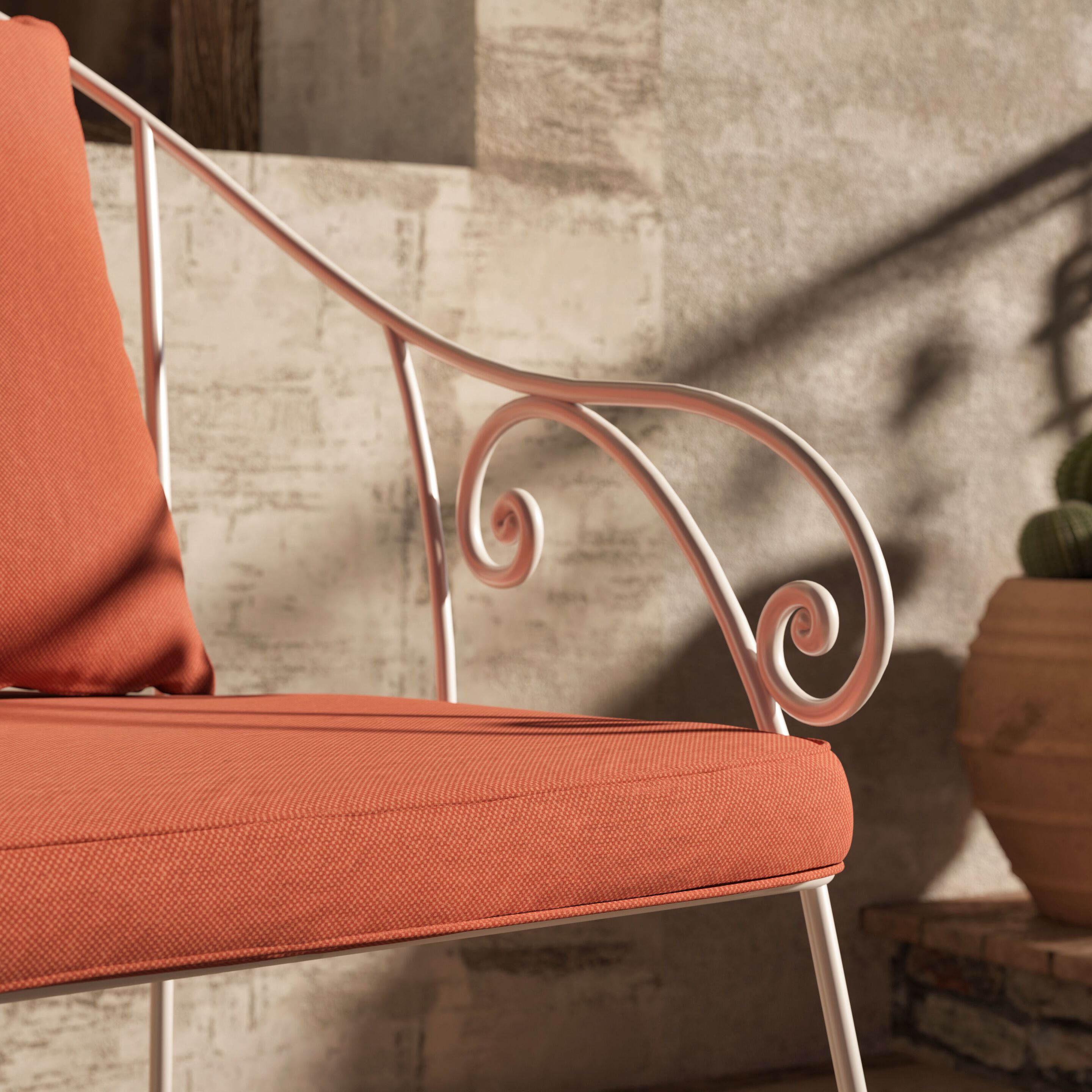 Садовый стул из оцинкованной стали Galbiati Outdoor Alpemare Collection ARCH-00054699 - Вид №3