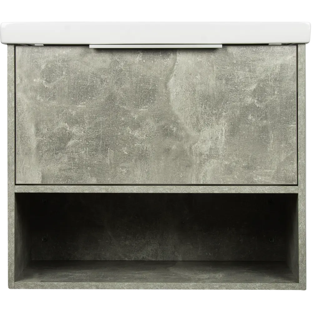 Тумба под раковину универсальная «Дана» 70 см, цвет серый цемент SANFLOR STLM-2063839