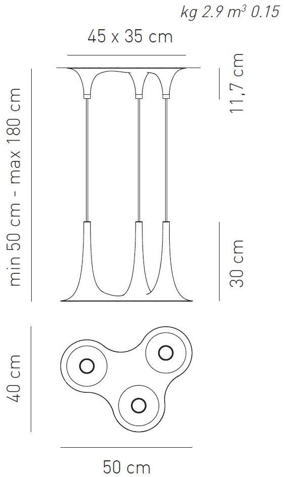 AXOLIGHT Светодиодный подвесной светильник из абс Nafir sun-id-1493931 - Вид №13