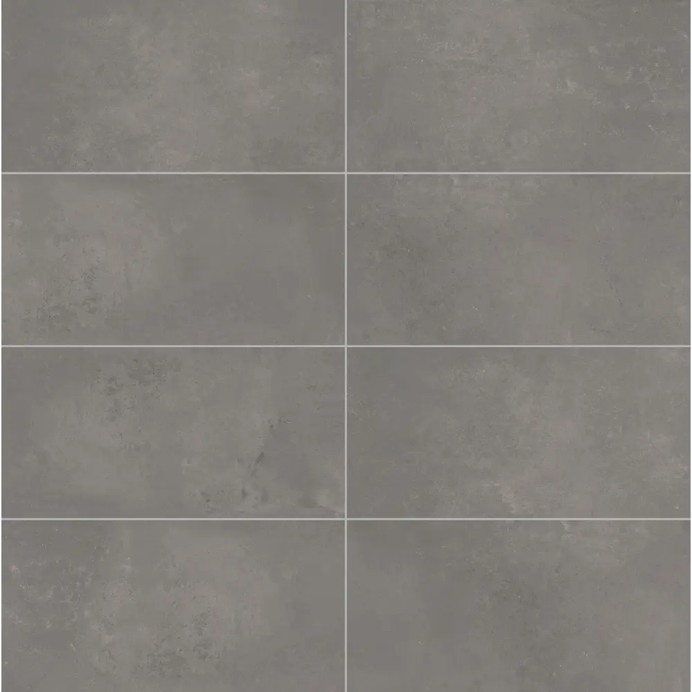 Плитка настенная Mersey Concrete A0554H24102 20x40 см 1.6 м² матовая цвет графит Santreyd STLM-2164069 - Вид №2