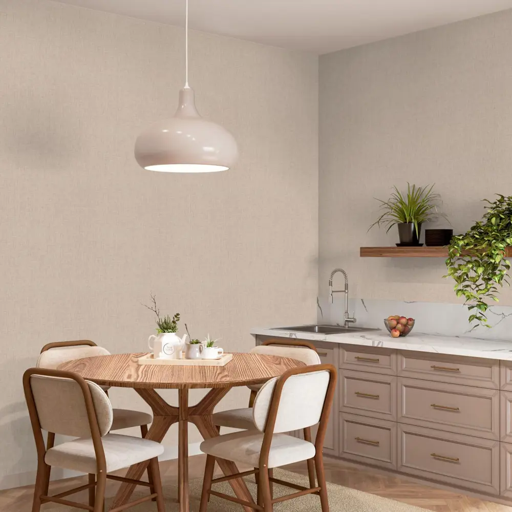 Обои флизелиновые Palitra Family Doris - элегантный светло-коричневый 89363077 STLM-0824642 - Вид №4