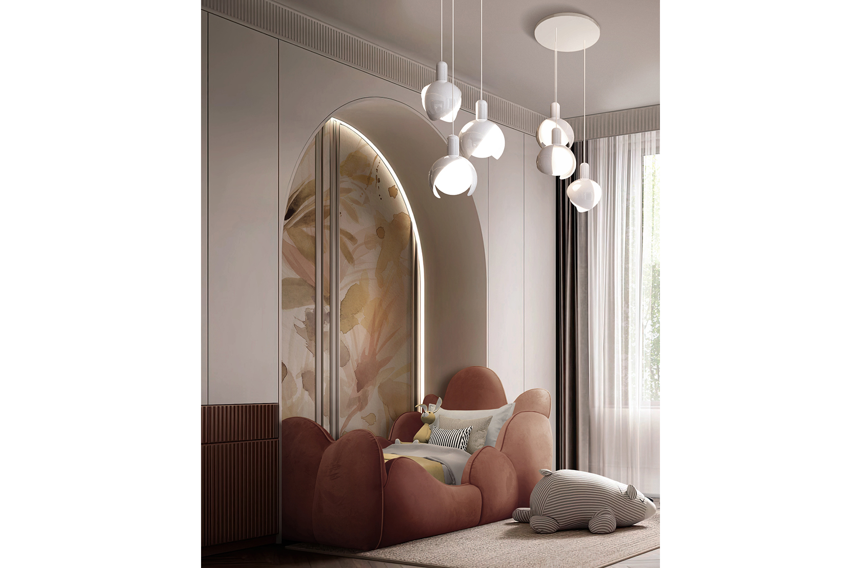 CIST77 Подвесные светильники в детскую Барвинок Circu  - Вид №26