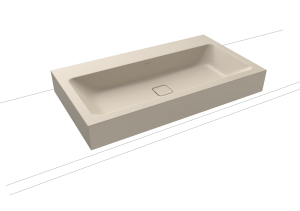 Умывальник KALDEWEI Сталь эмалированная 3086 443 теплый бежевый 20