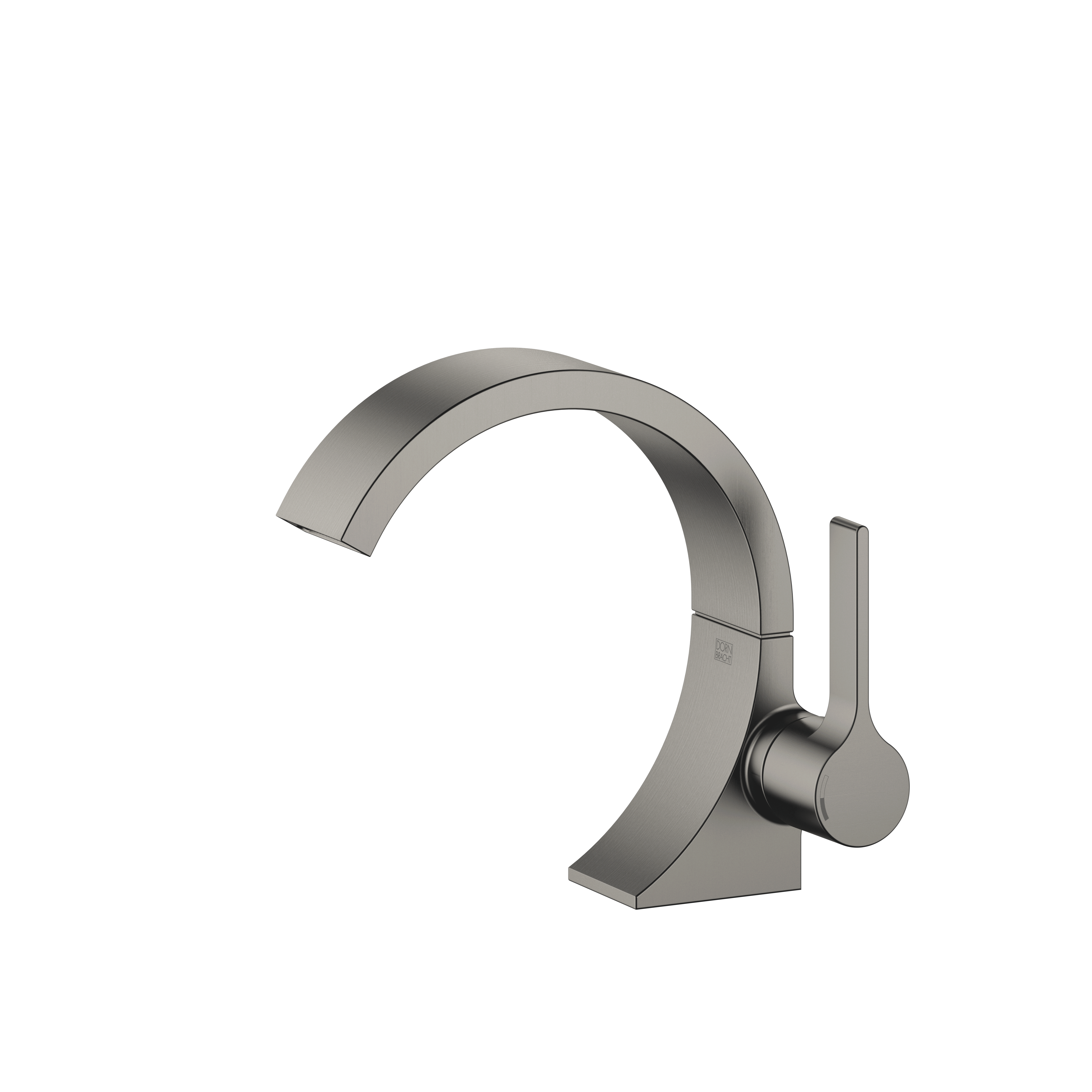 CYO Смеситель для раковины, однорычажный, без донного клапана - матовая темная платина 33521811-99 DornBracht