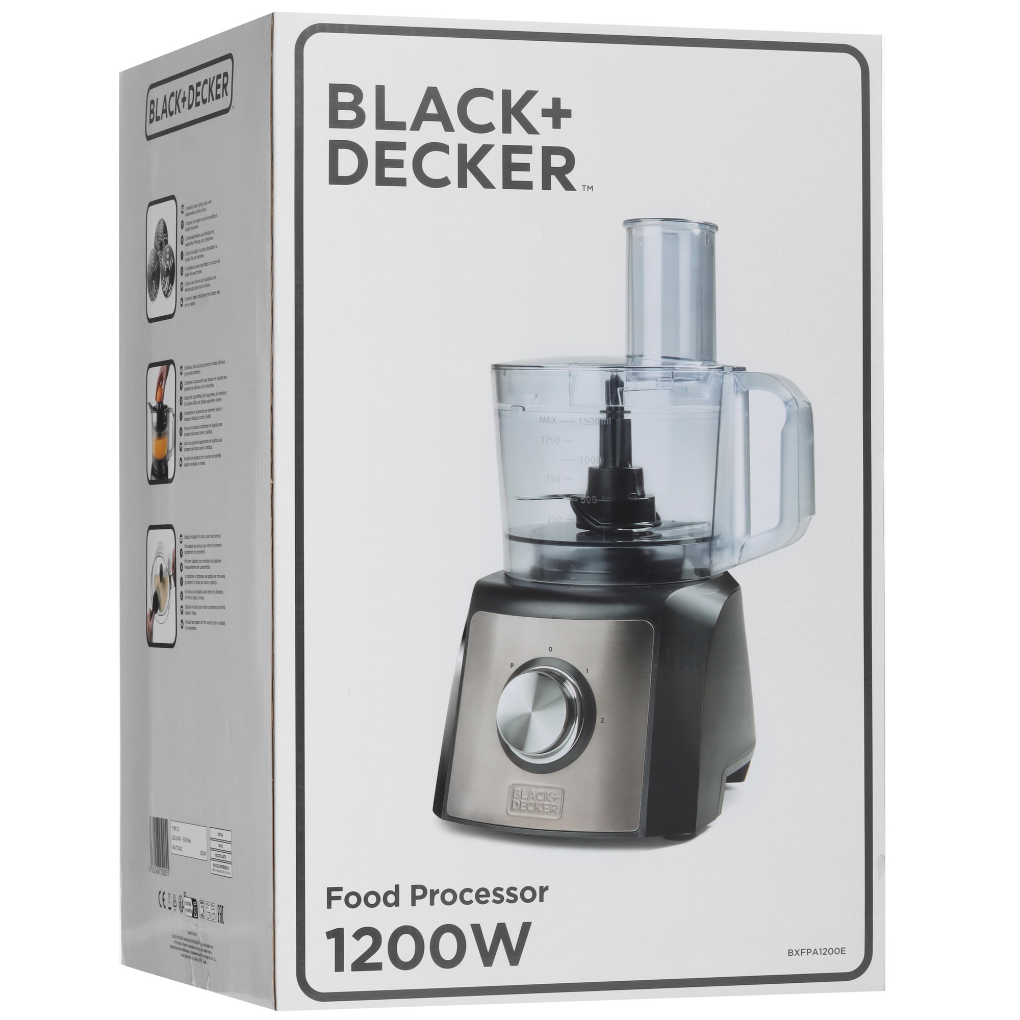 9918748 Кухонный комбайн Black+Decker BXFPA1200E серый STDN-0065944 - Вид №8