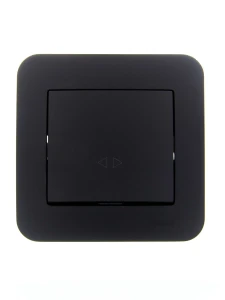ASTI Выключатель промежуточный чёрный бархат