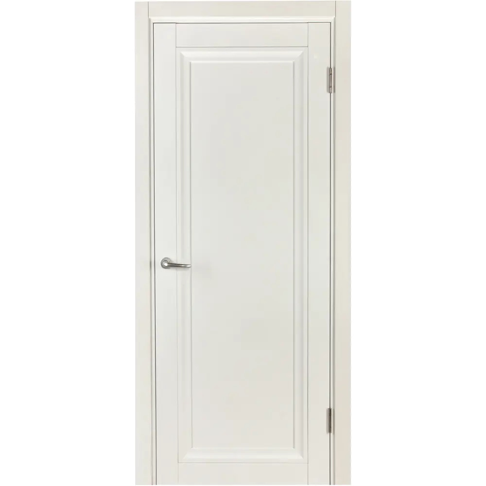 Комплект двери Нобиле глухая 70x200 см полипропилен белый без доборов МАРИО РИОЛИ STLM-2043517