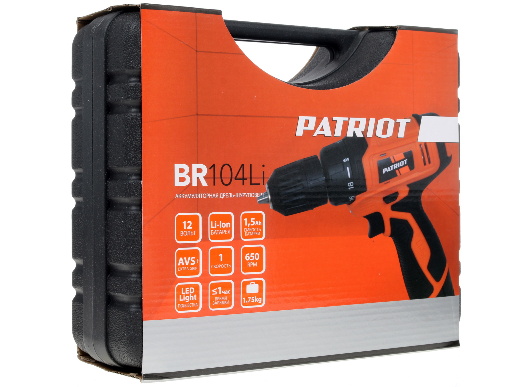 Дрель-шуруповерт Patriot BR 104Li 1117722 STDN-0109819 - Вид №5