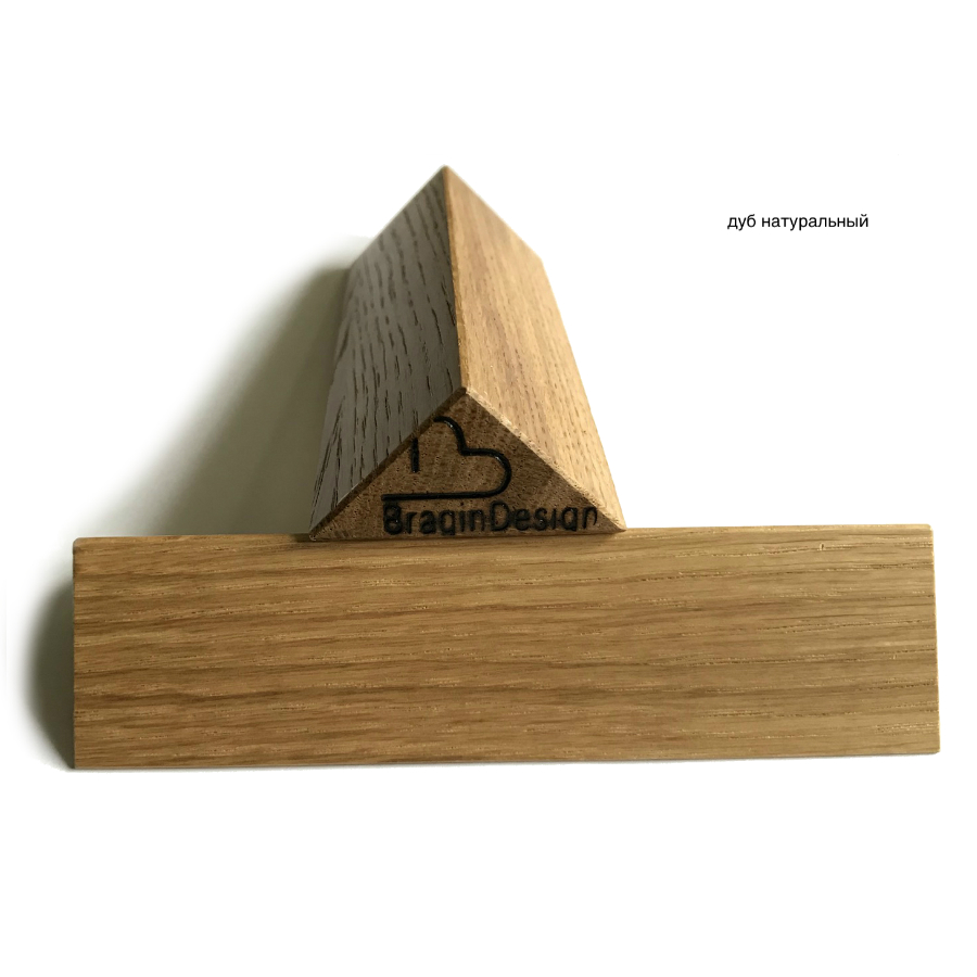 Тумба Still, 1 ящик, дуб, рисунок полоска BraginDesign BR0264Б - Вид №2