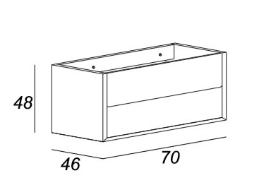 Мебель для ванной CEZARES BELLAGIO 175 Light Blue Stone - Вид №3