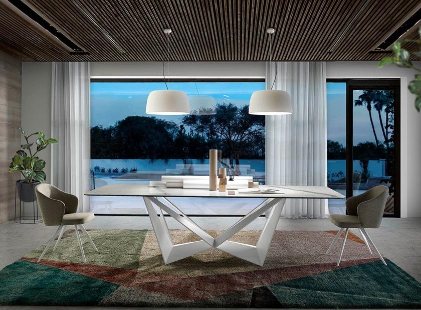 Angel Cerdá Стул из ткани с подлокотниками New chair 4056 f3208 Angel Cerda - Вид №5