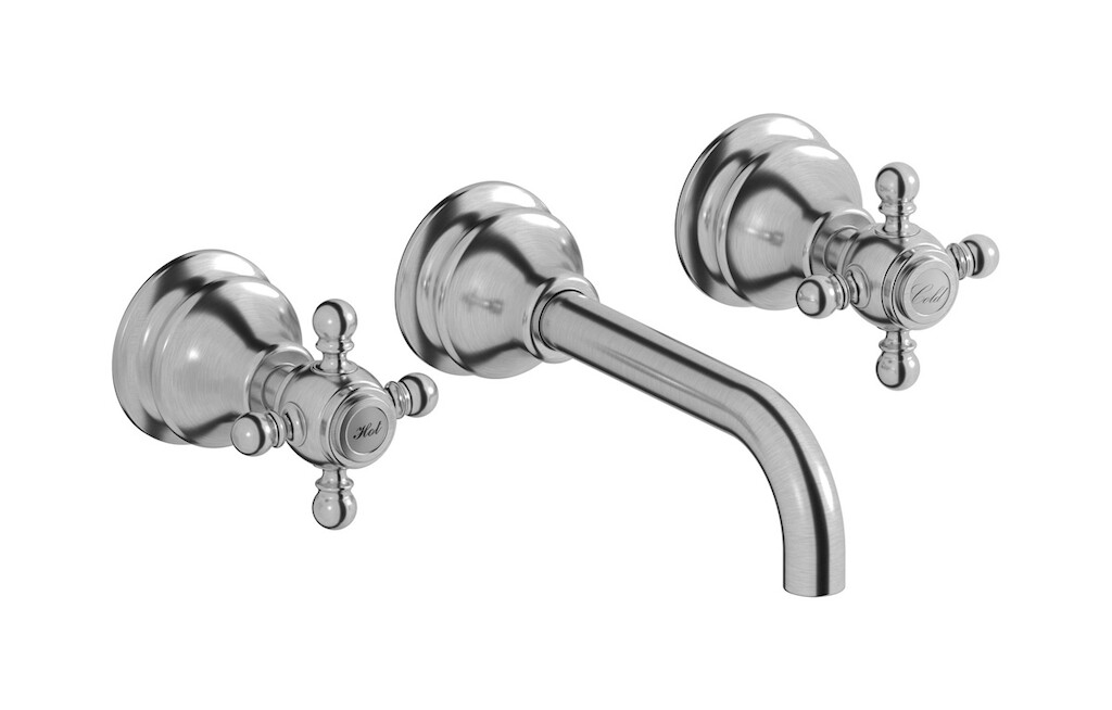 Смеситель встроенный для раковины WE ARE IB hr306ss Brushed Nickel Hermes