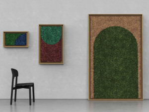 Акустическая панель из мха